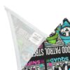 Street Food Patrol Dog Bandana – Trendy Graffiti-Style Accessory for Foodie Dogs - Image 4